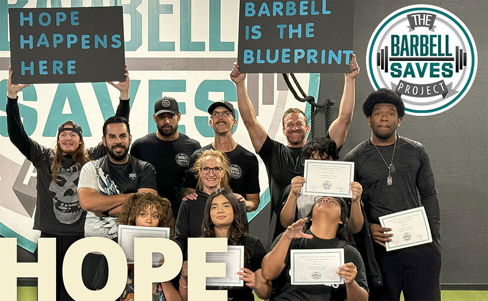Barbell Saves - Partnership with Blueprint Education